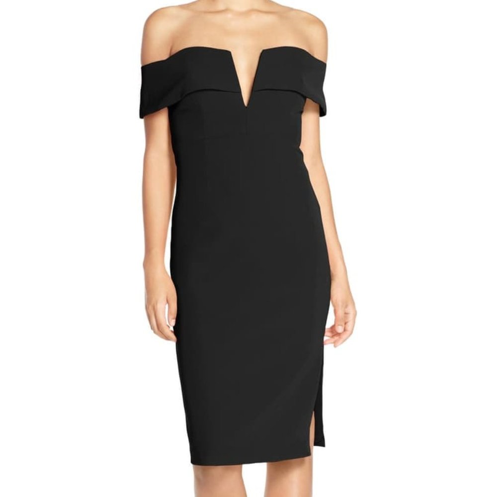 Bardot 'Candice' Crepe Midi Dress